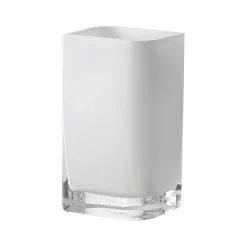 Vase LUCCA 20 cm weiß