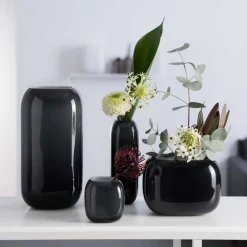 Vase MILANO 21 cm grau