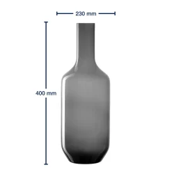 Vase MILANO 64 cm grau