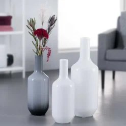 Vase MILANO 64 cm weiß
