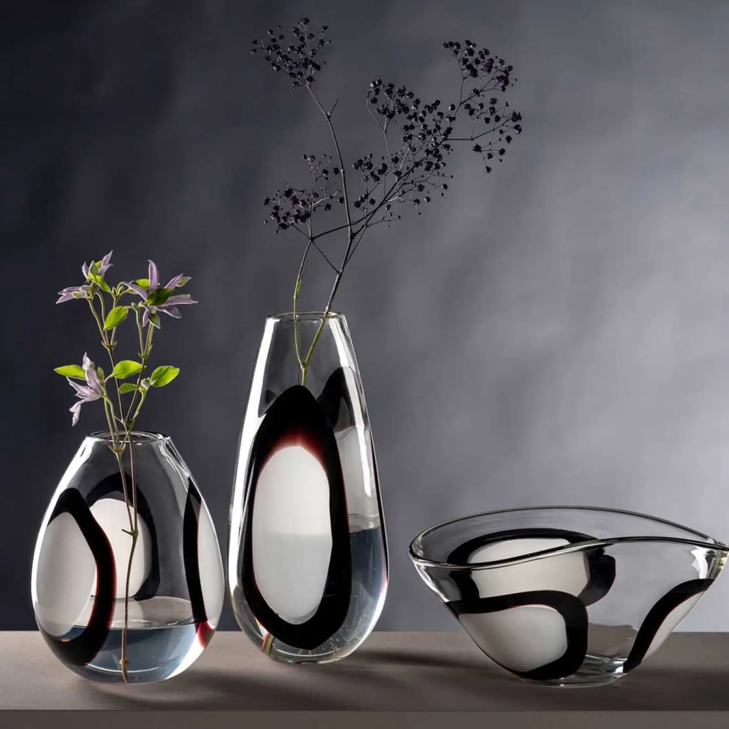 Vase OCCHI BIANCHI 37 cm