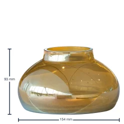 Vase POESIA 9 cm gold