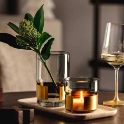 Vase SILENZIO 15 cm grau