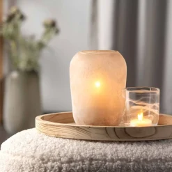 Vase TROGOLO 22 cm beige