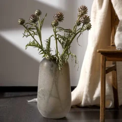 Vase TROGOLO 40 cm taupe