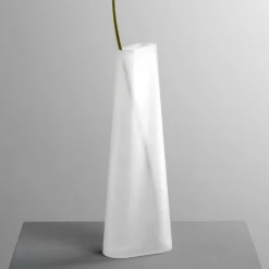 Vase TURNO 42 cm satiniert