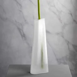 Vase TURNO 34 cm satiniert