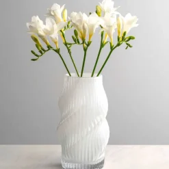 Vase VERDI 19 cm weiß