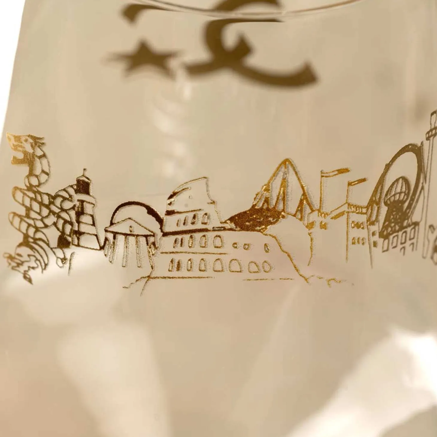 Weinglas Europa-Park Silhouette 50 Jahre 560 ml