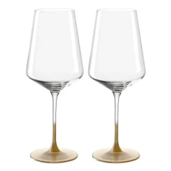 Weinglas PUCCINI 560 ml gold 2er-Set