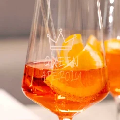 Weißweinglas Geschenkset PUCCINI 5-teilig 560 ml mit persönlicher Gravur