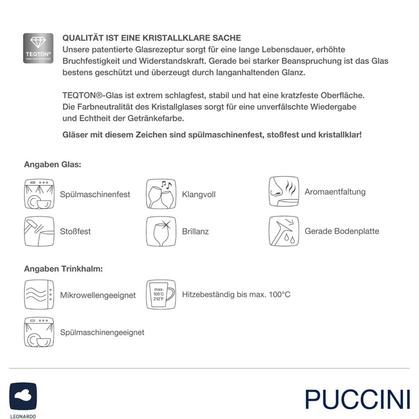 Weißweinglas Geschenkset PUCCINI 5-teilig 560 ml mit persönlicher Gravur