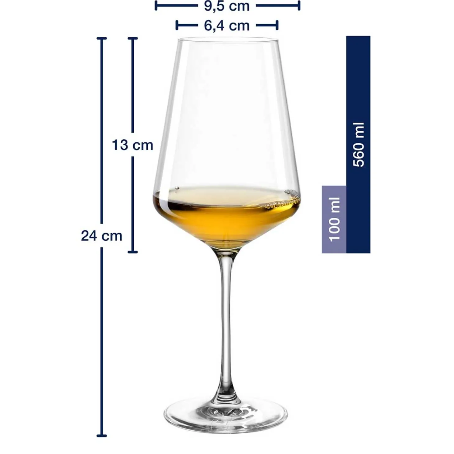 Weißweinglas PUCCINI 560 ml 6er-Set