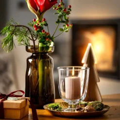 Windlicht auf Fuß 16 cm CAPANNA