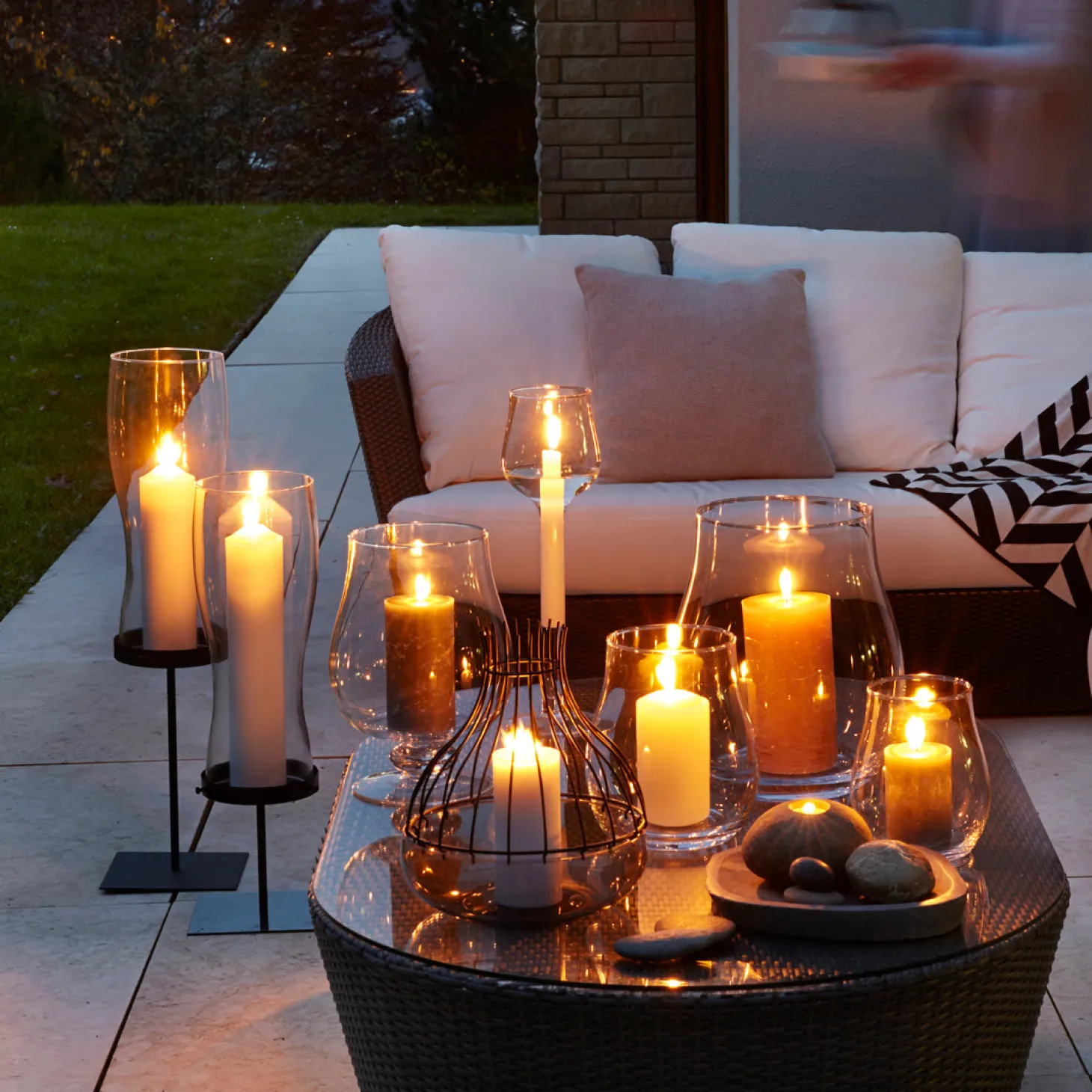 Windlicht GIARDINO 18 cm