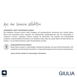 Windlicht GIULIA 20 cm grau