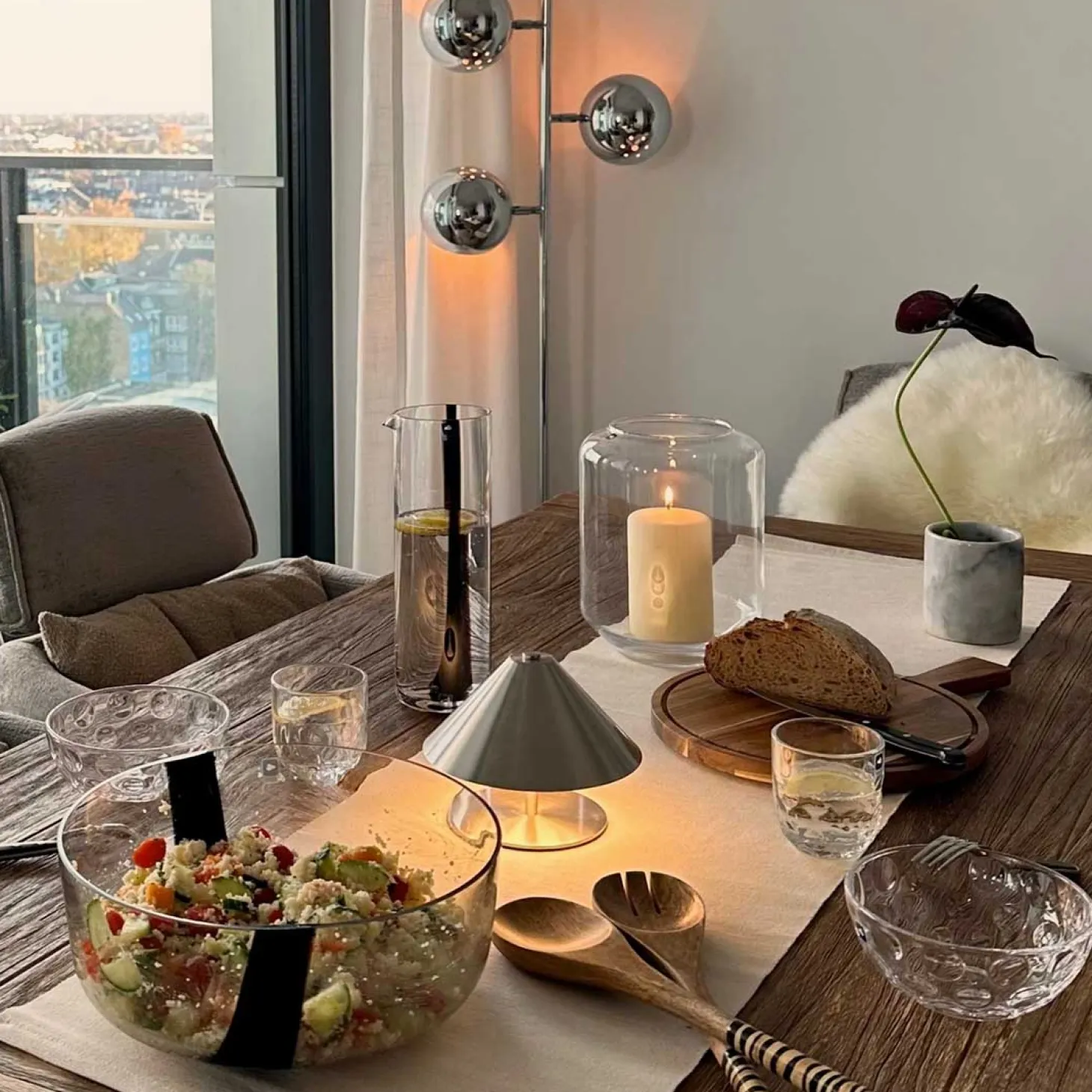 Windlicht MILANO 22 cm