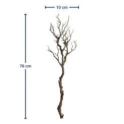 Zweig FIORE 76 cm braun